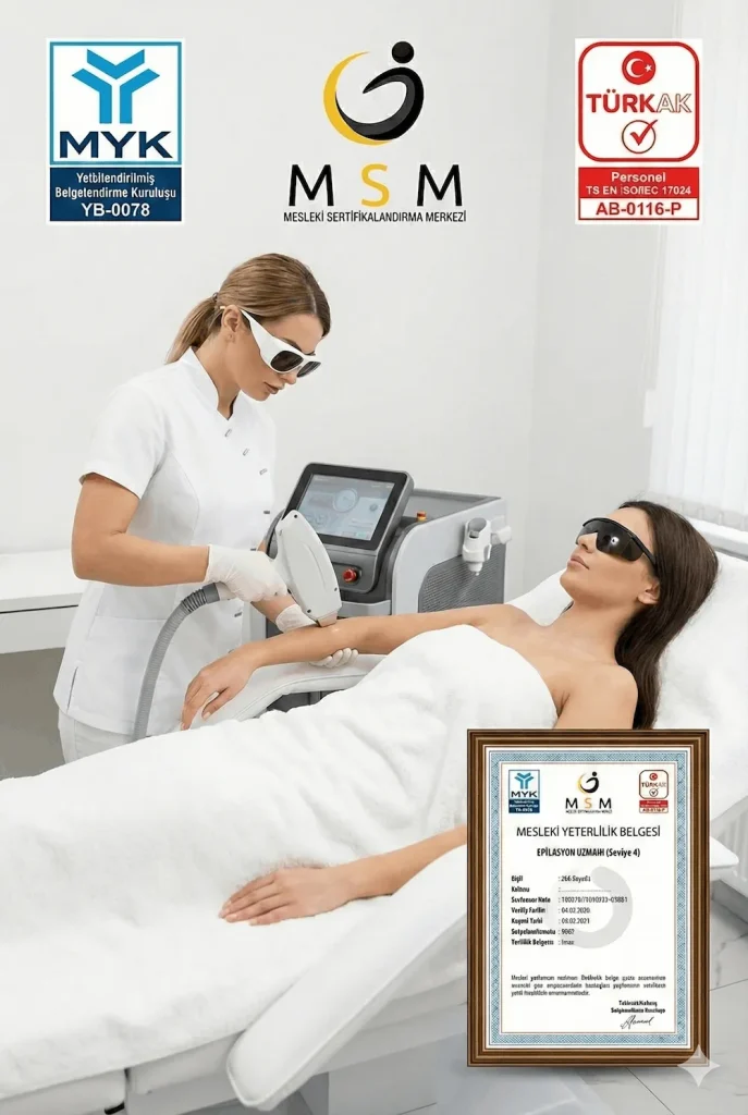 Epilasyon Uzmanı Mesleki Sertifika