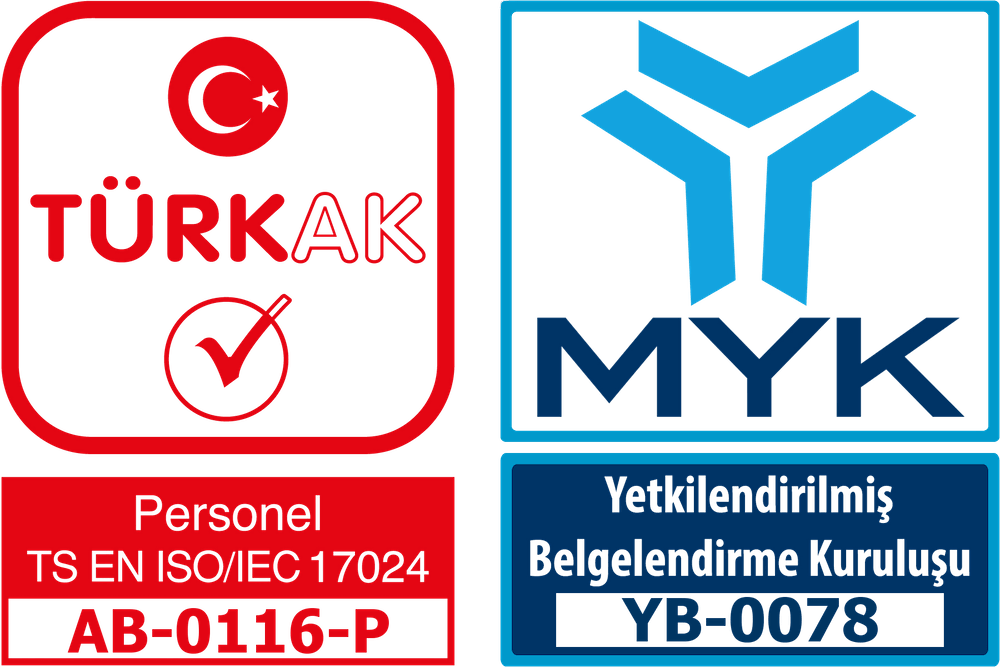 MYK TURKAK Sertifikası