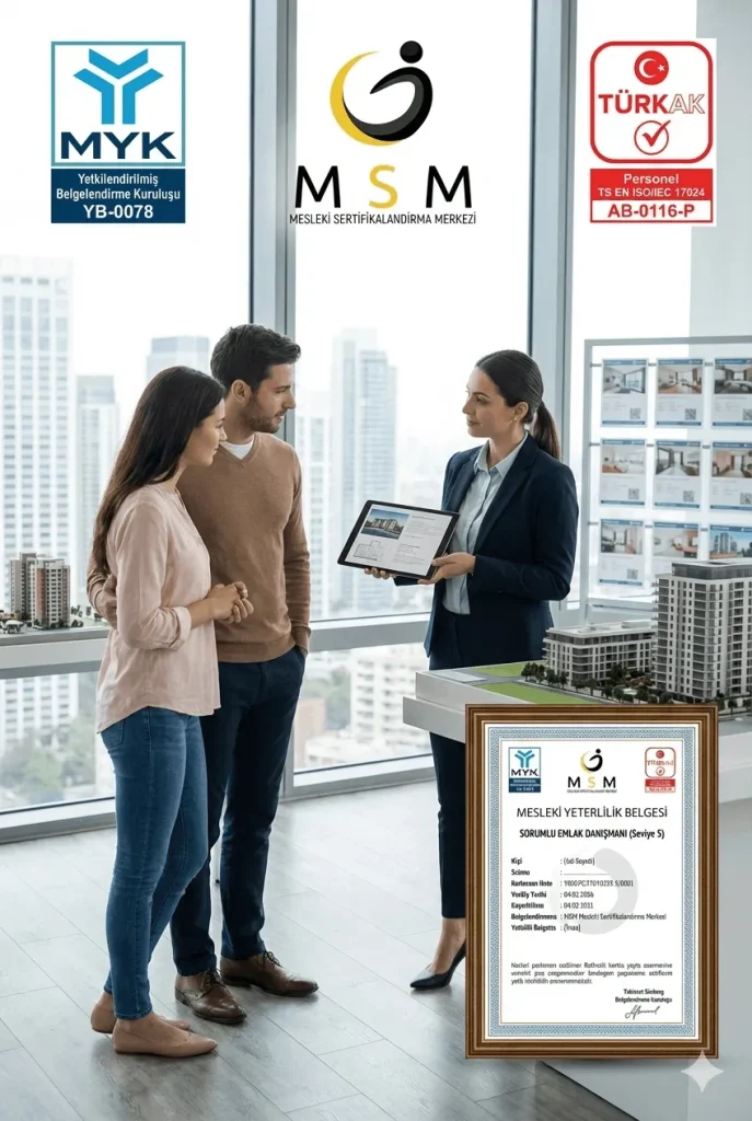 Sorumlu Emlak Danışmanı Mesleki Sertifika