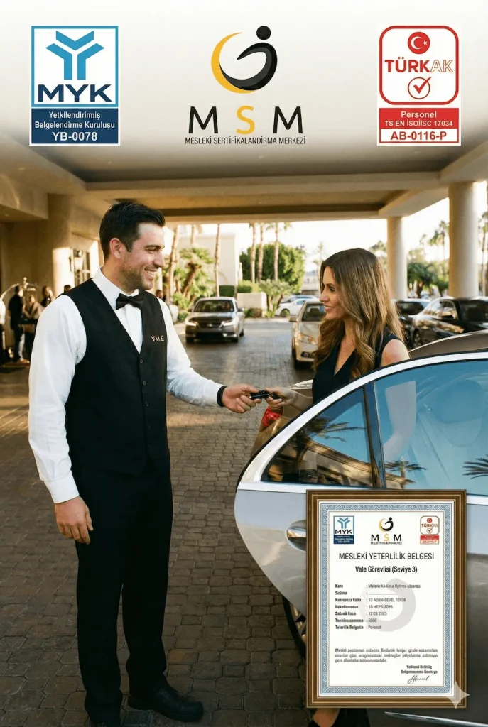 Vale Görevlisi Mesleki Sertifika